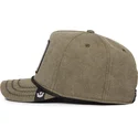 kapa-zaobljena-zelena-snapback-foxy-duck-canvas-the-farm-goorin-bros