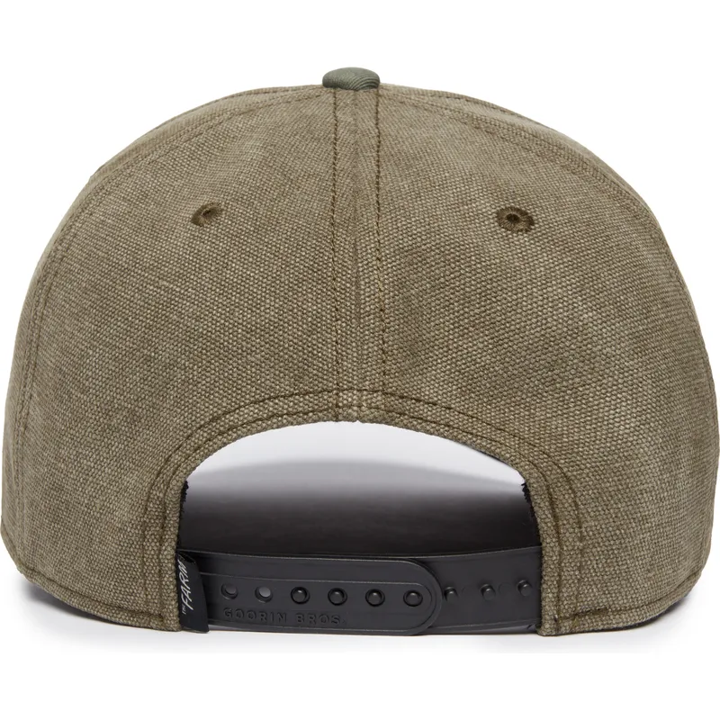 kapa-zaobljena-zelena-snapback-foxy-duck-canvas-the-farm-goorin-bros kapa-zaobljena-zelena-snapback-foxy-duck-canvas-the-farm-goorin-bros