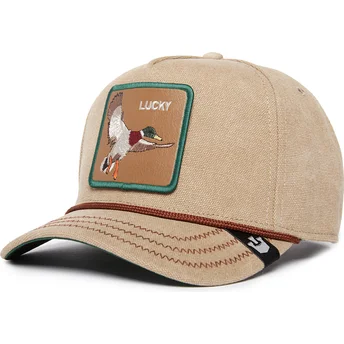 kapa-zaobljena-bez-snapback-lucky-duck-canvas-the-farm-goorin-bros