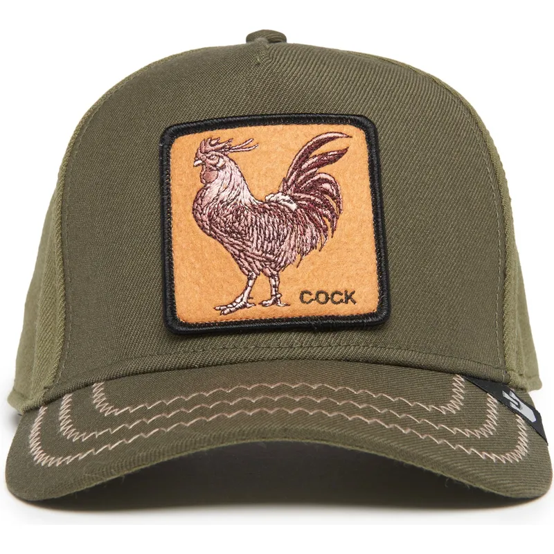 kapa-zaobljena-zelena-snapback-cock-field-100-all-season-wool-the-farm-goorin-bros