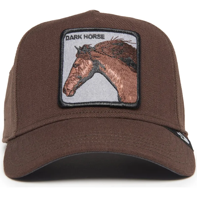 kapa-zaobljena-smeda-snapback-dark-horse-field-100-all-season-wool-the-farm-goorin-bros