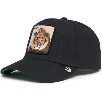 kapa-zaobljena-crna-snapback-king-field-100-all-season-wool-the-farm-goorin-bros