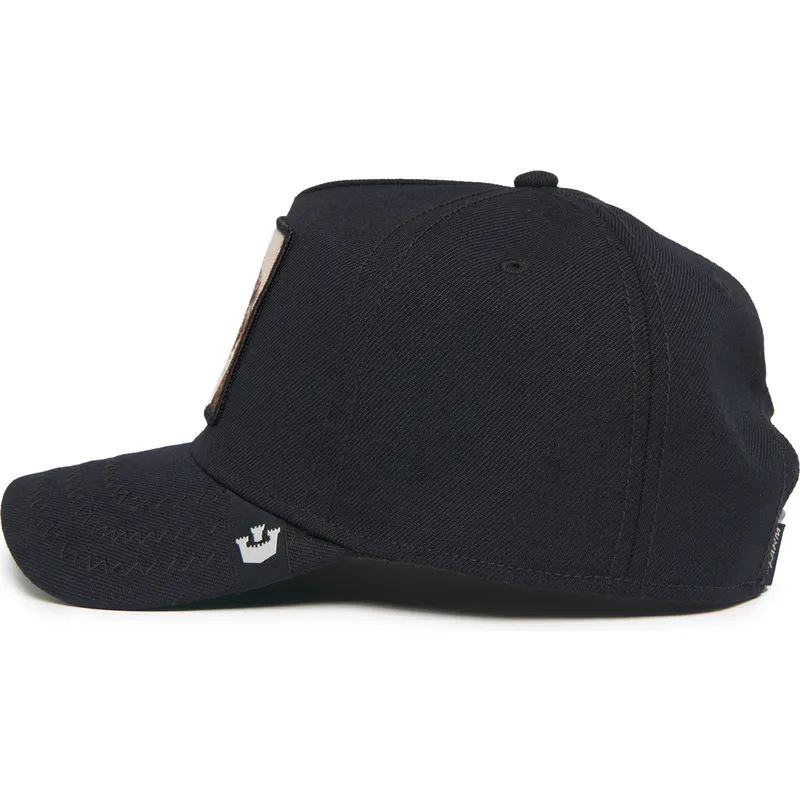 kapa-zaobljena-crna-snapback-king-field-100-all-season-wool-the-farm-goorin-bros