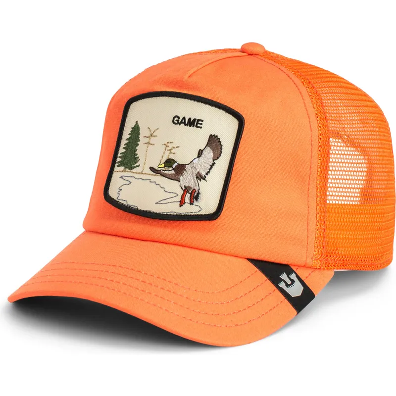 kapa-zaobljena-narancasta-snapback-game-maybe-park-range-the-farm-goorin-bros