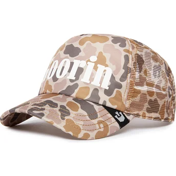 Cap zaobljena camouflage snapback The Farm de Goorin Bros.