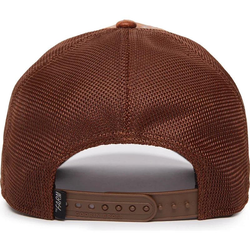 kapa-zaobljena-smeda-snapback-danger-crow-the-farm-goorin-bros