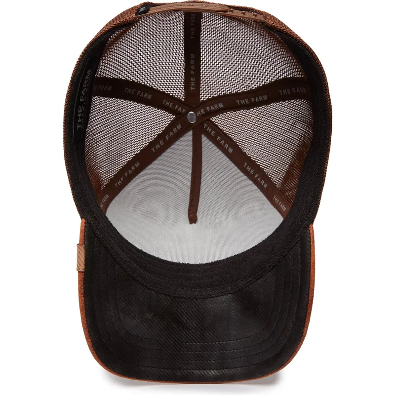 kapa-zaobljena-smeda-snapback-danger-crow-the-farm-goorin-bros