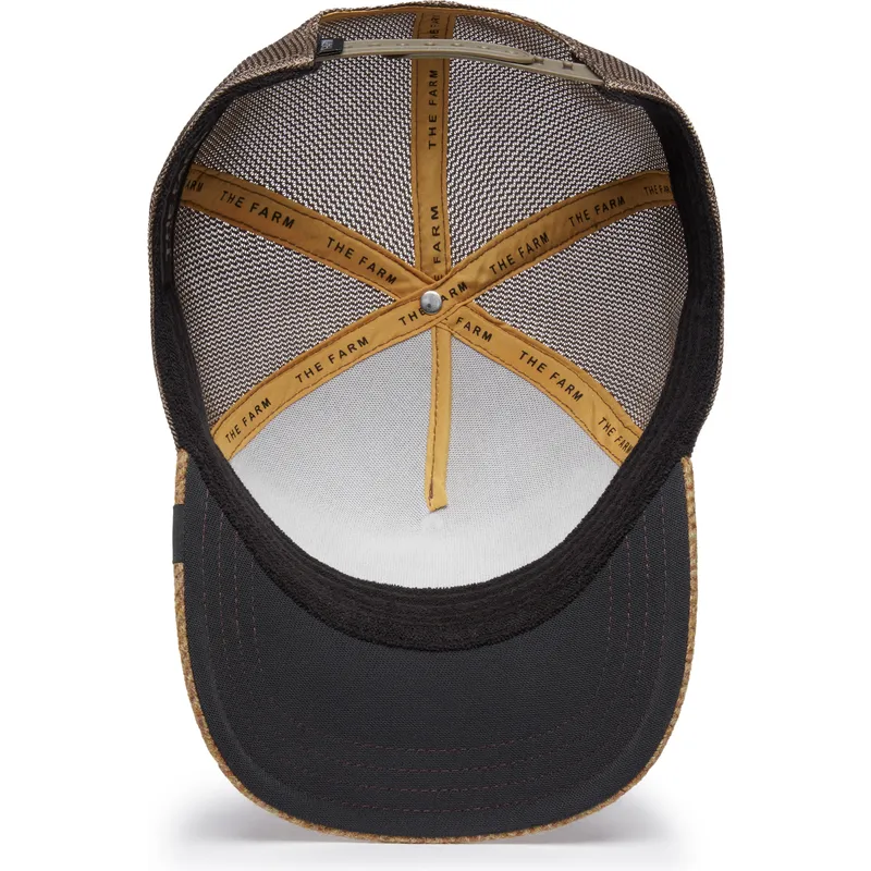 kapa-zaobljena-smeda-snapback-king-moon-lion-uk-plaid-the-farm-goorin-bros
