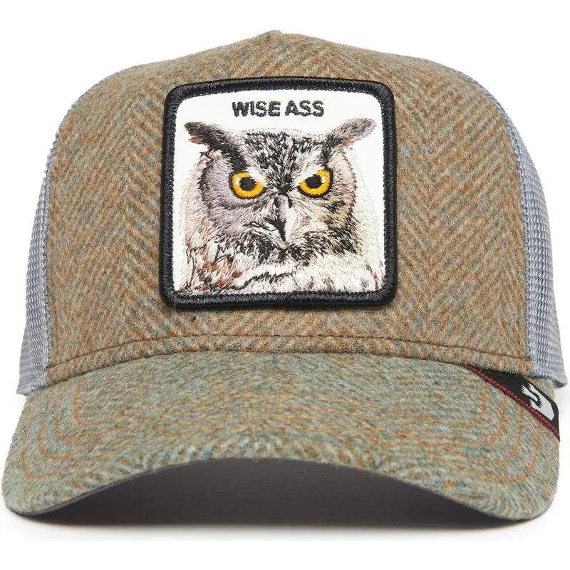 kapa-zaobljena-visebojno-snapback-wise-ass-moon-owl-uk-plaid-the-farm-goorin-bros