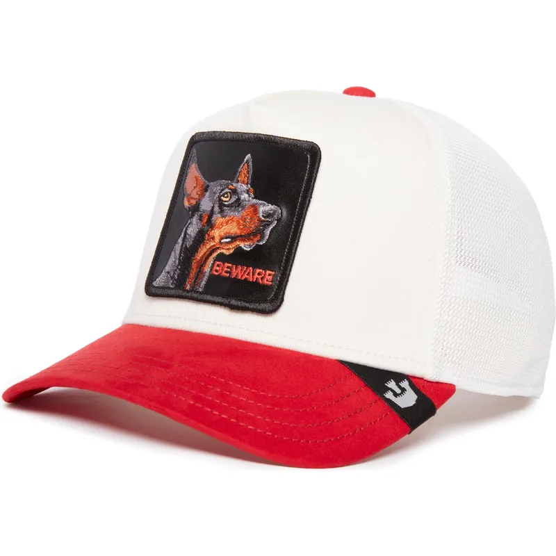 kapa-zaobljena-crvena-snapback-beware-the-suede-doberman-the-farm-goorin-bros