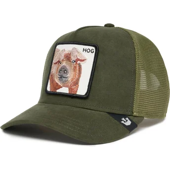 kapa-zaobljena-zelena-snapback-hog-the-suede-pig-the-farm-goorin-bros