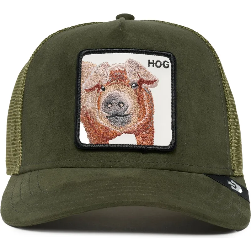 kapa-zaobljena-zelena-snapback-hog-the-suede-pig-the-farm-goorin-bros