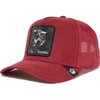 kapa-zaobljena-crvena-snapback-raging-the-suede-rager-the-farm-goorin-bros