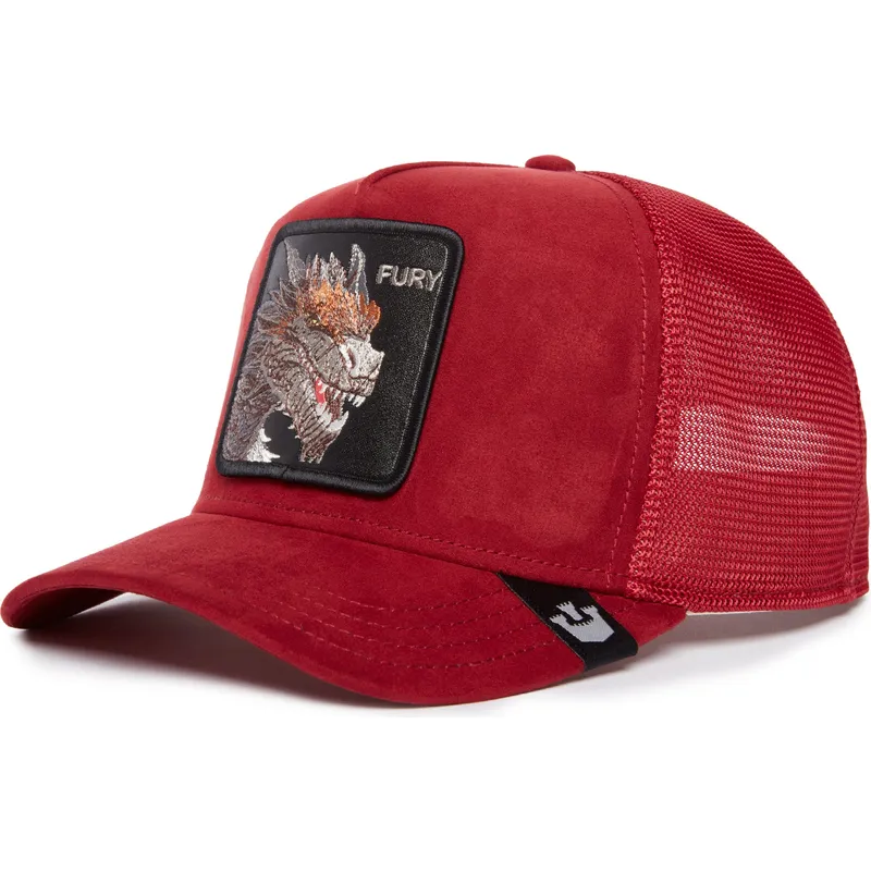 kapa-zaobljena-crvena-snapback-fury-the-suede-the-farm-goorin-bros