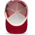 kapa-zaobljena-crvena-snapback-fury-the-suede-the-farm-goorin-bros