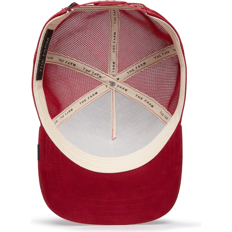 kapa-zaobljena-crvena-snapback-fury-the-suede-the-farm-goorin-bros