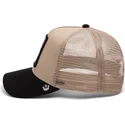 goorin-bros-the-vicious-snake-eco-brutalism-the-farm-beige-and-black-trucker-hat