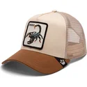 kapa-zaobljena-smeda-snapback-the-deadliest-scorpion-eco-brutalism-the-farm-goorin-bros