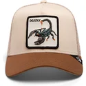 kapa-zaobljena-smeda-snapback-the-deadliest-scorpion-eco-brutalism-the-farm-goorin-bros