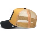 kapa-zaobljena-zuta-snapback-the-dead-skull-eco-brutalism-the-farm-goorin-bros