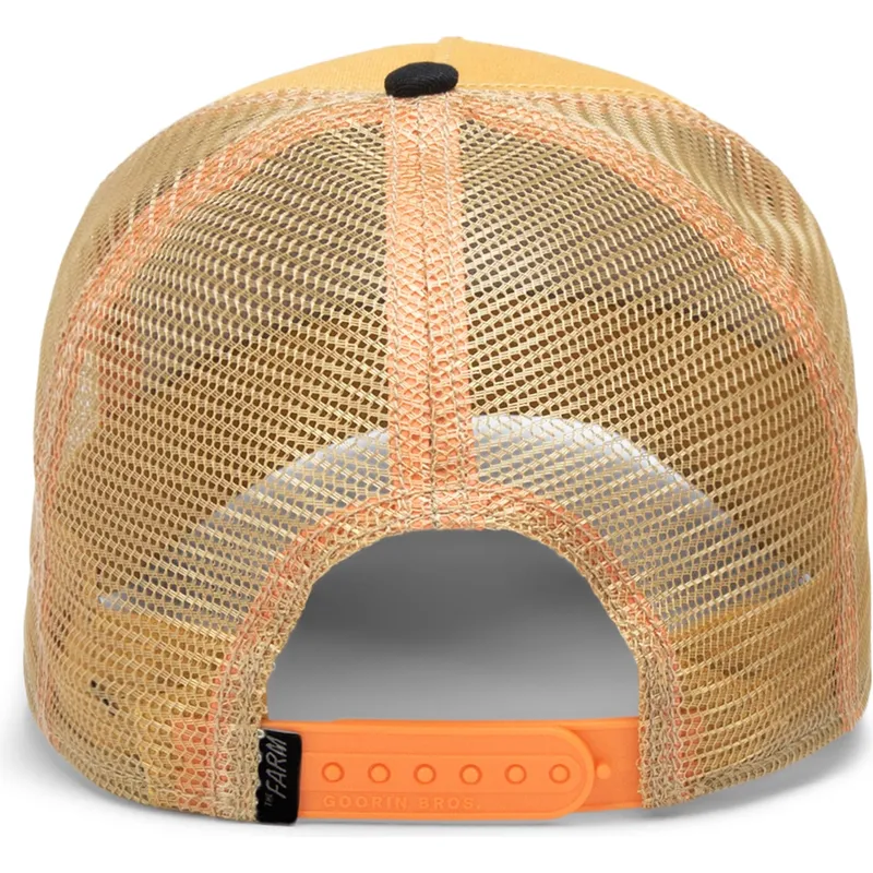 kapa-zaobljena-zuta-snapback-the-dead-skull-eco-brutalism-the-farm-goorin-bros