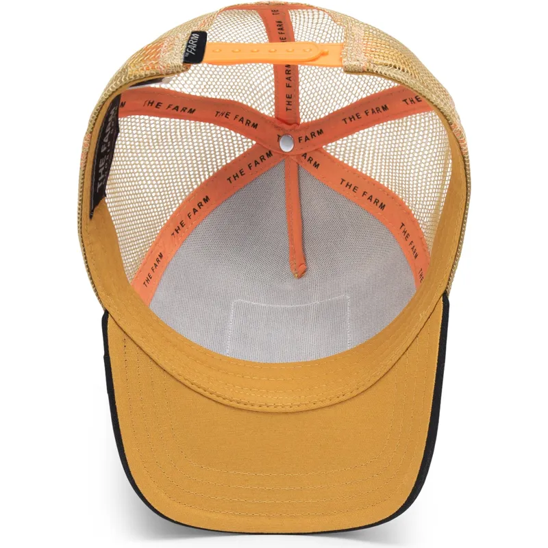 kapa-zaobljena-zuta-snapback-the-dead-skull-eco-brutalism-the-farm-goorin-bros