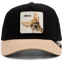 kapa-zaobljena-crna-snapback-the-amigo-eco-brutalism-the-farm-goorin-bros
