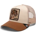 kapa-zaobljena-smeda-snapback-warrior-cheetah-big-cats-the-farm-goorin-bros