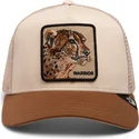 kapa-zaobljena-smeda-snapback-warrior-cheetah-big-cats-the-farm-goorin-bros