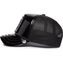 kapa-zaobljena-crna-snapback-obsidian-panther-puff-patent-the-farm-goorin-bros