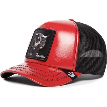 kapa-zaobljena-crvena-snapback-raging-pamplona-puff-patent-the-farm-goorin-bros