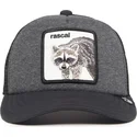 kapa-zaobljena-siva-snapback-za-djecu-rascal-racacoonie-the-farm-goorin-bros