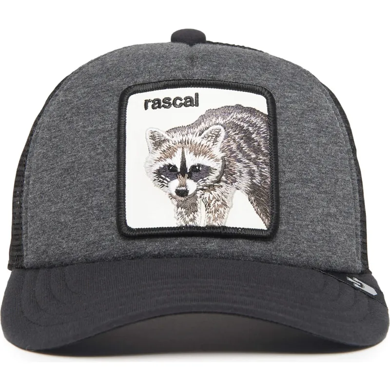 kapa-zaobljena-siva-snapback-za-djecu-rascal-racacoonie-the-farm-goorin-bros