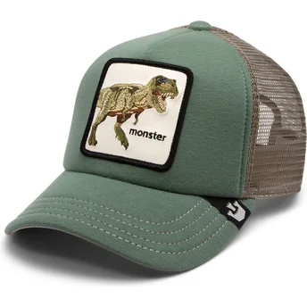 kapa-zaobljena-zelena-snapback-za-djecu-monster-little-tyrant-extinct-the-farm-goorin-bros