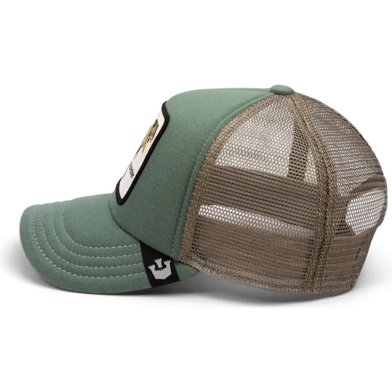 kapa-zaobljena-zelena-snapback-za-djecu-monster-little-tyrant-extinct-the-farm-goorin-bros