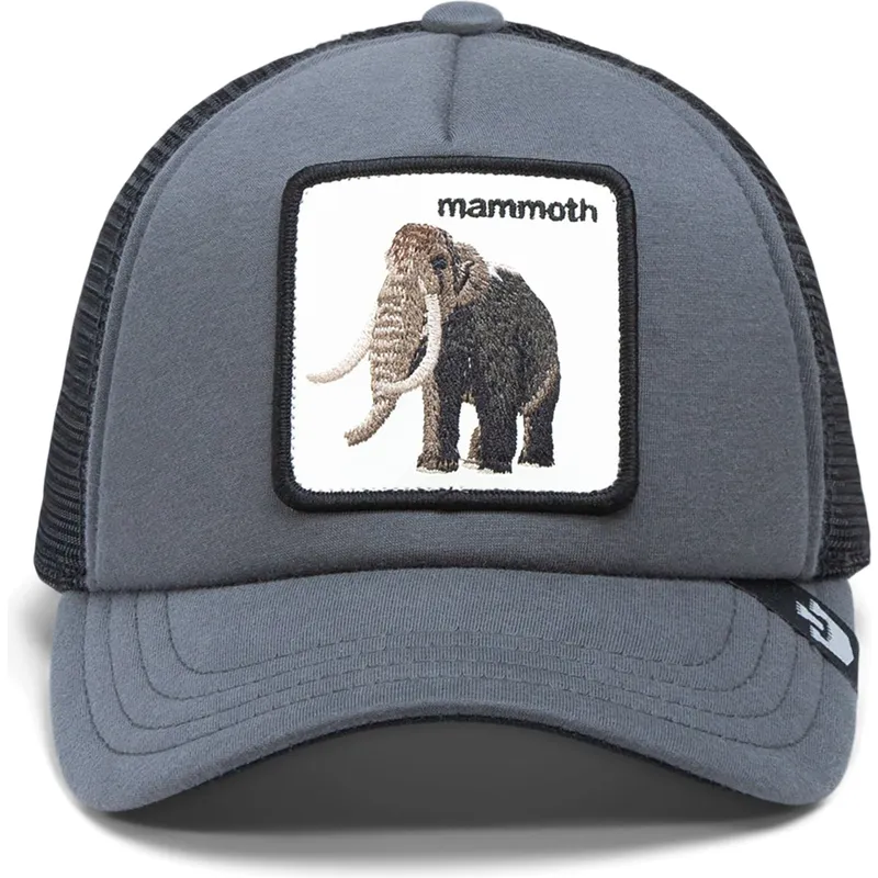 kapa-zaobljena-siva-snapback-za-djecu-mammoth-fuzzy-trunk-extinct-the-farm-goorin-bros
