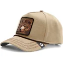 kapa-zaobljena-smeda-snapback-bear-bare-duck-canvas-the-farm-goorin-bros