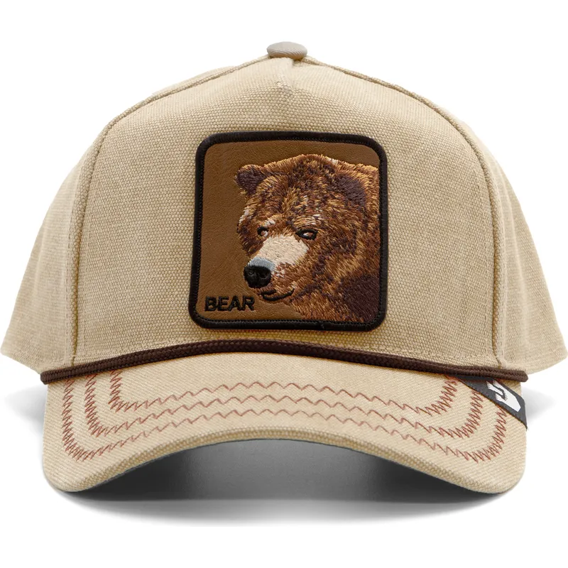 kapa-zaobljena-smeda-snapback-bear-bare-duck-canvas-the-farm-goorin-bros kapa-zaobljena-smeda-snapback-bear-bare-duck-canvas-the-farm-goorin-bros
