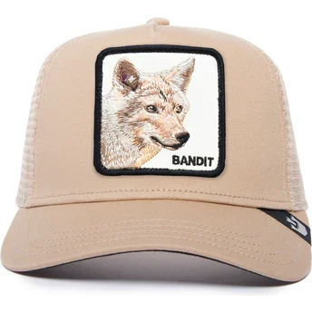 Goorin Bros. The Bandit Coyote The Farm Light Brown Trucker Hat