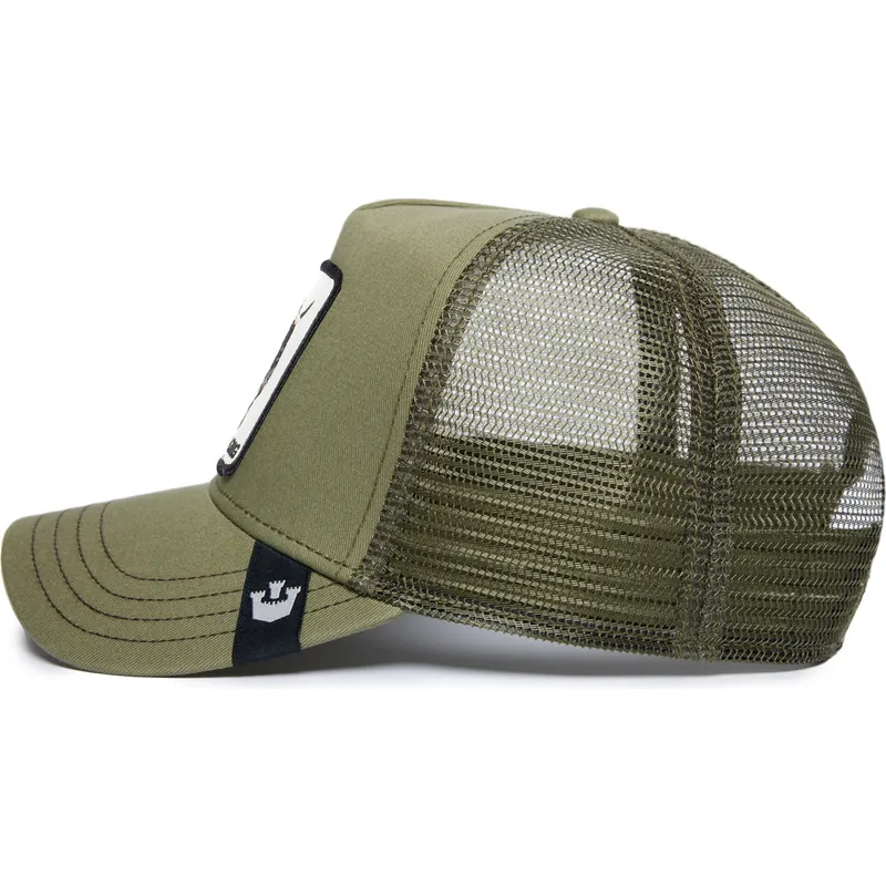 kapa-zaobljena-zelena-snapback-raging-road-rage-truckin-the-farm-goorin-bros