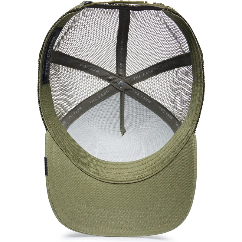 kapa-zaobljena-zelena-snapback-raging-road-rage-truckin-the-farm-goorin-bros
