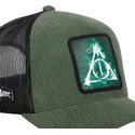 kapa-zaobljena-zelena-snapback-relikvije-smrti-harry-potter-capslab