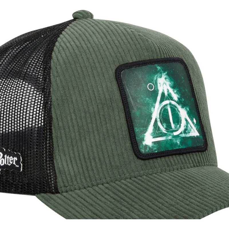 kapa-zaobljena-zelena-snapback-relikvije-smrti-harry-potter-capslab