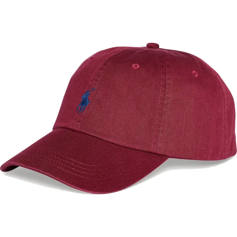kapa-zaobljena-crvena-podesiv-cotton-chino-classic-sport-polo-ralph-lauren
