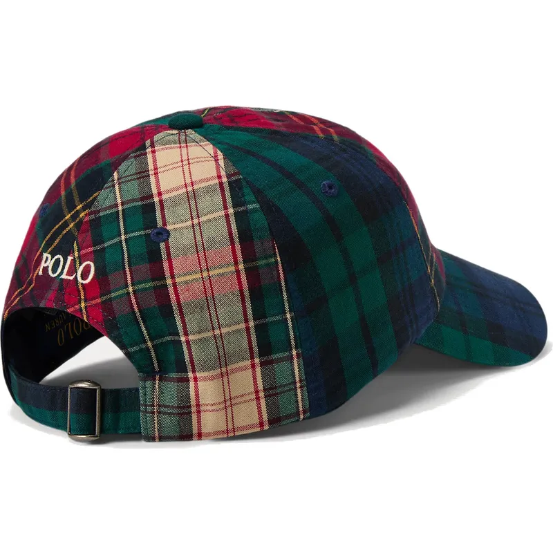 kapa-zaobljena-visebojno-podesiv-classic-sport-plaid-polo-ralph-lauren