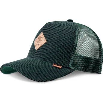 Djinns HFT Waffle Cord Green Trucker Hat