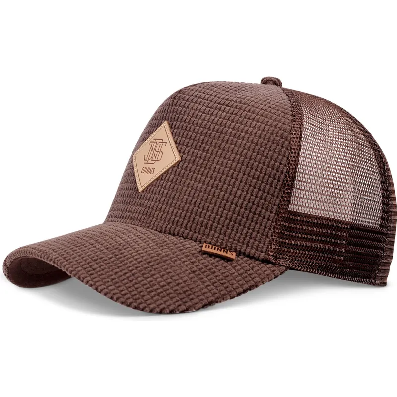 kapa-zaobljena-smeda-snapback-hft-waffle-cord-djinns