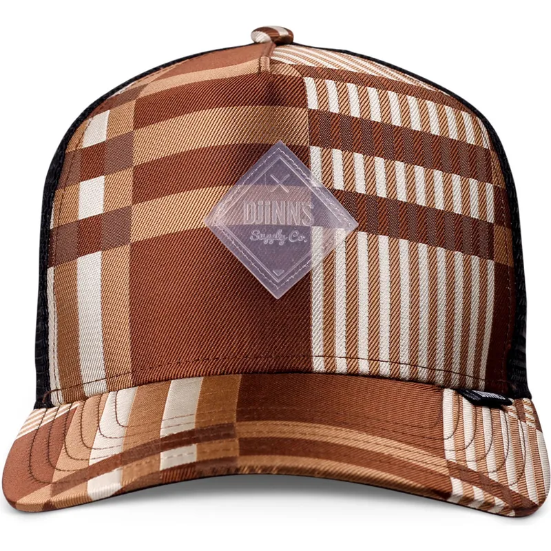 kapa-zaobljena-smeda-snapback-hft-shiny-check-djinns kapa-zaobljena-smeda-snapback-hft-shiny-check-djinns