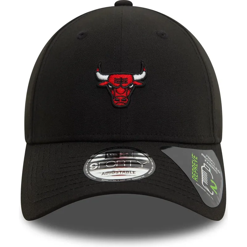 kapa-zaobljena-crna-podesiv-9forty-repreve-mini-chicago-bulls-nba-new-era