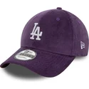 kapa-zaobljena-ljubicasta-podesiv-9forty-cord-los-angeles-dodgers-mlb-new-era